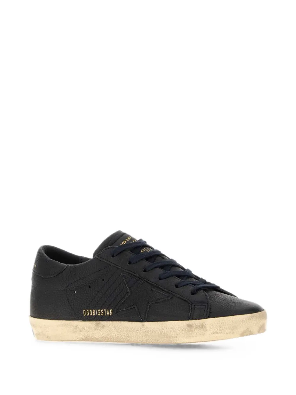Golden Goose Super-Star leather sneakers Blauw