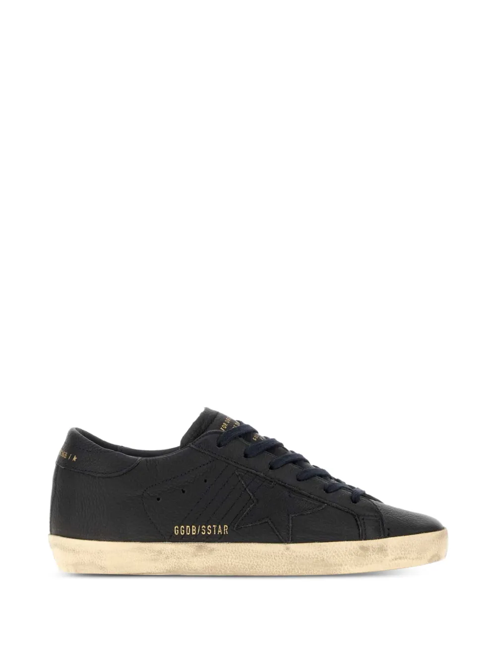 Golden Goose Super-Star leather sneakers Blauw
