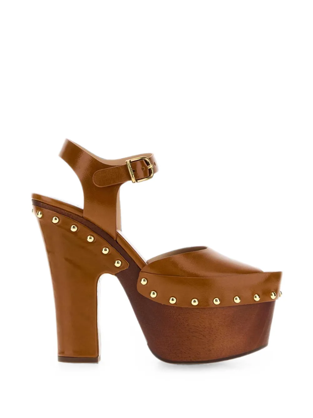 Chloé Meret stud-embellished pumps Bruin