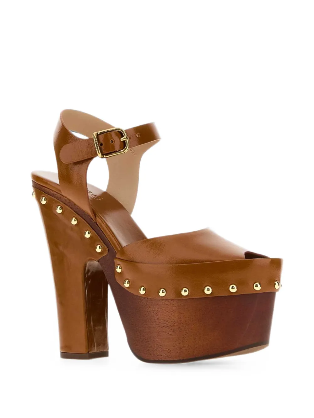 Chloé Meret stud-embellished pumps Bruin