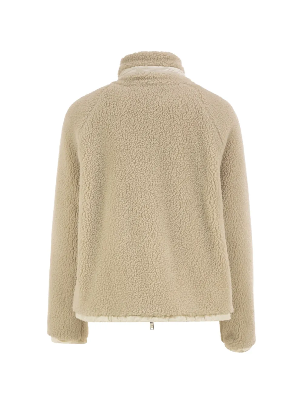 Herno Omkeerbaar teddy-fleece jack Beige