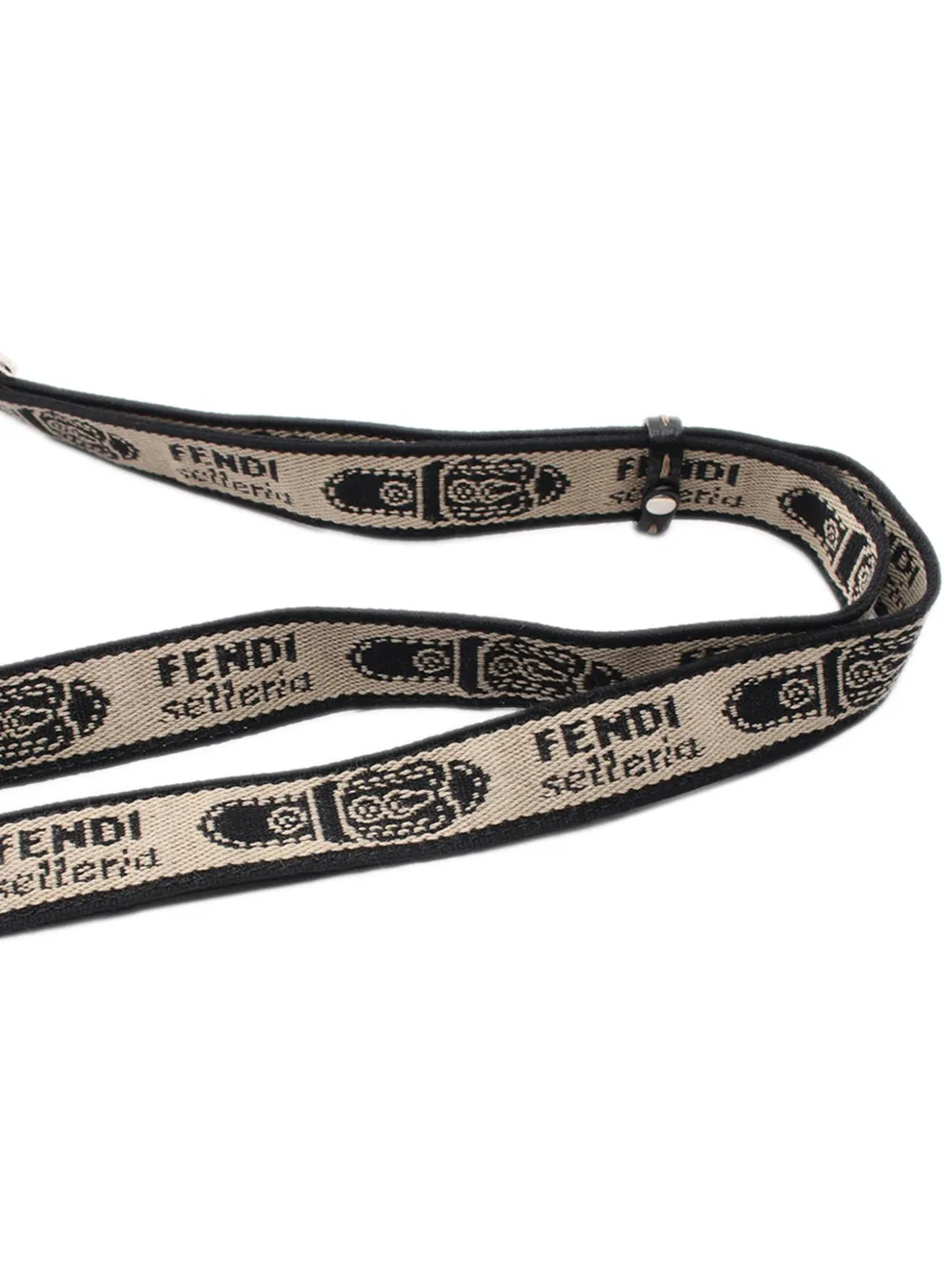 Fendi Pre-owned 2000-2026 Selleria Crossbody Bag in Black, view 2