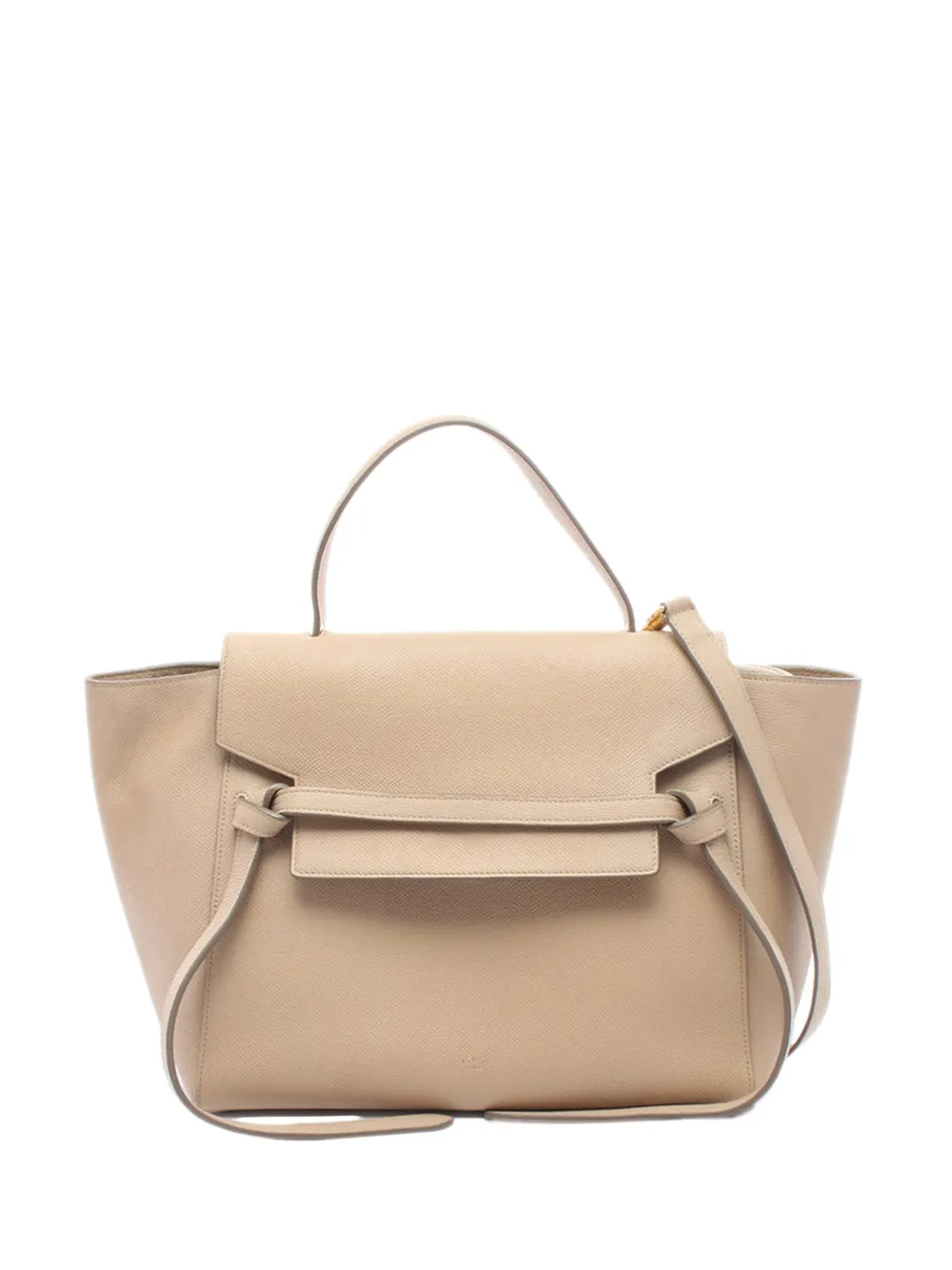 Celine Pre-Owned 2000-2026 Mini Grained Calfskin Belt Bag satchel - Neutrals