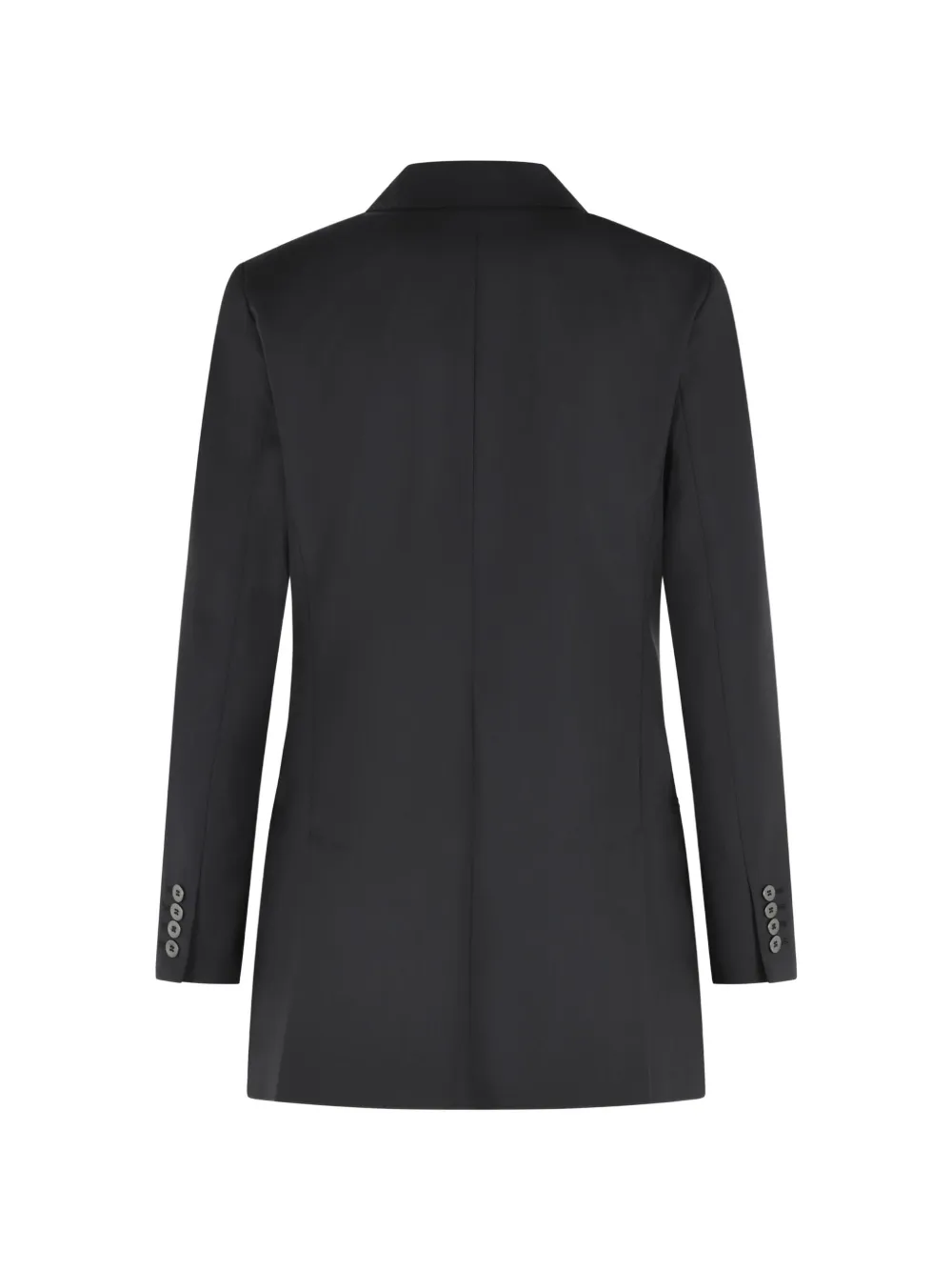 Max Mara Bikini blazer met dubbele rij knopen Zwart