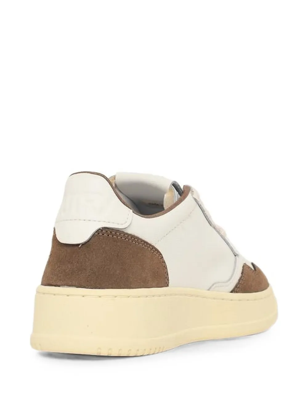 Autry Medalist kalfsleren sneakers Beige