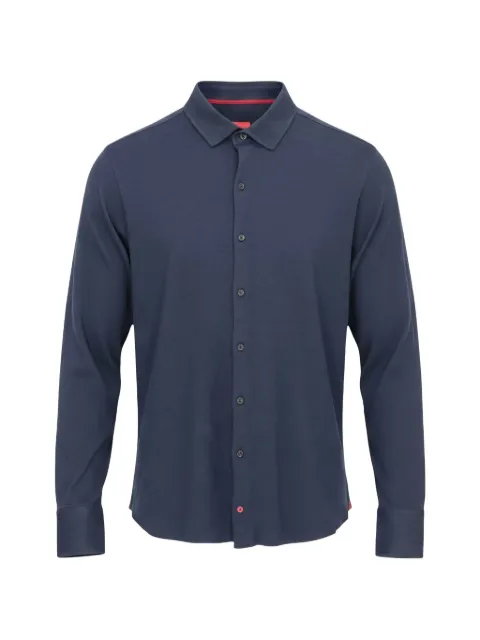 Isaia long-sleeve button-down shirt