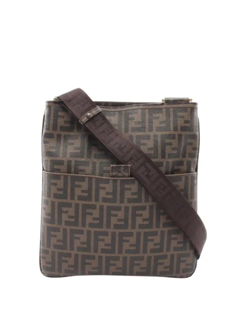 Fendi Pre-Owned 2010-2026 Zucca Coated Canvas crossbody bag