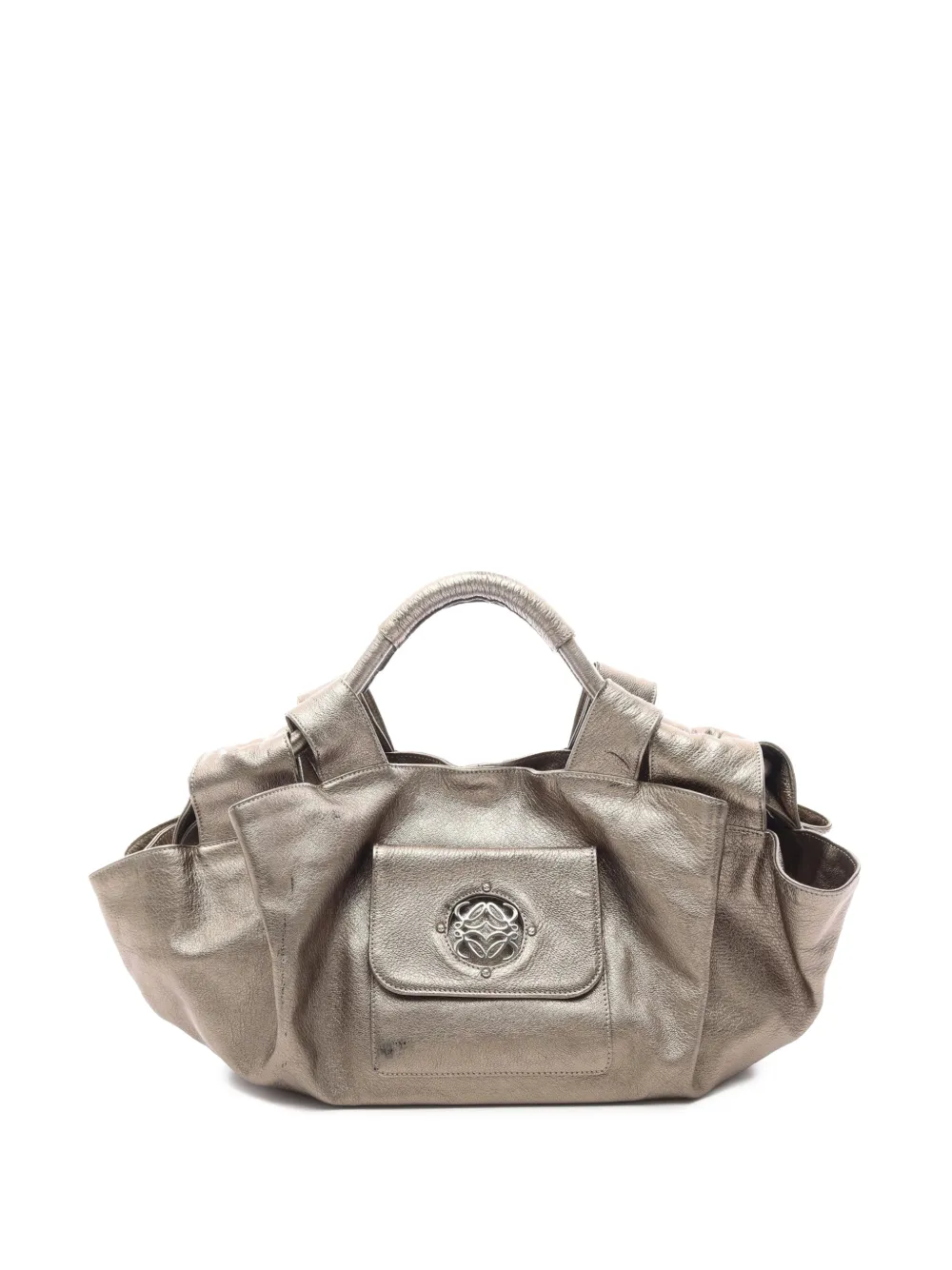 Loewe Pre-Owned 2010-2026 Nappa Aire hobo bag - Gold