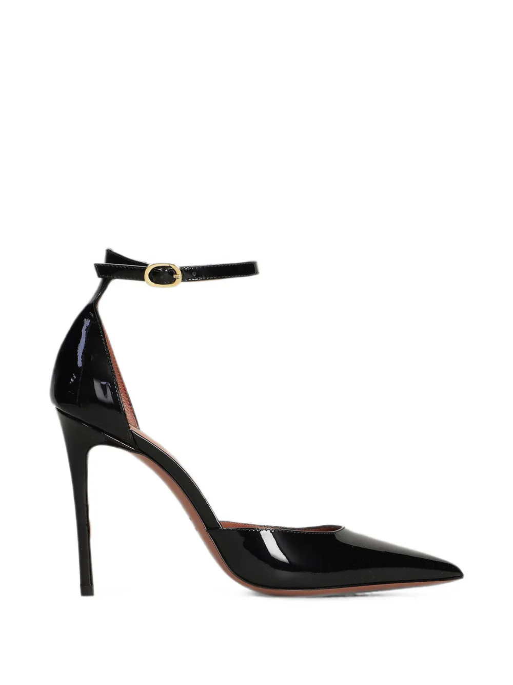 Castagna Caryn patent-leather ankle-strap pumps