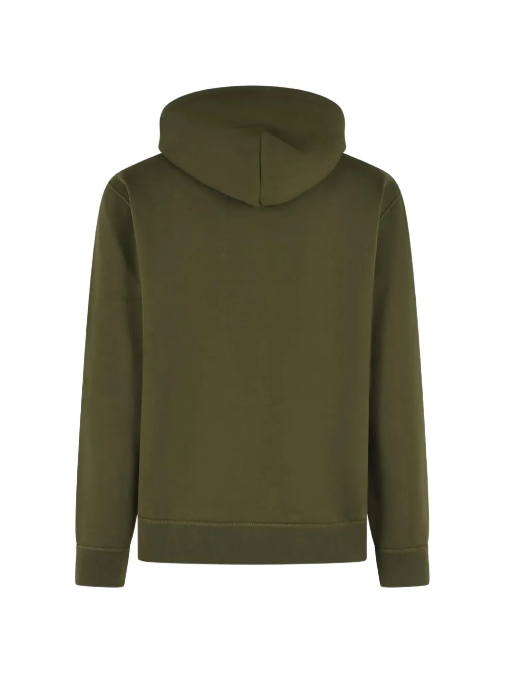 Polo Ralph Lauren logo-embroidered drawstring hoodie Groen