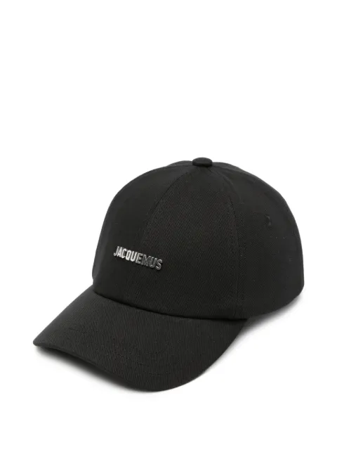 Jacquemus gorra con placa del logo