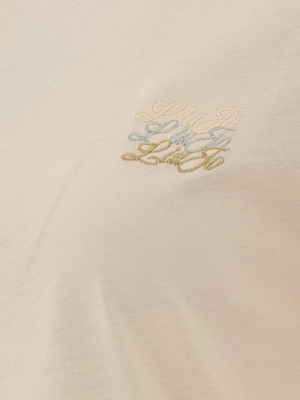LIU JO T-shirt met print Beige