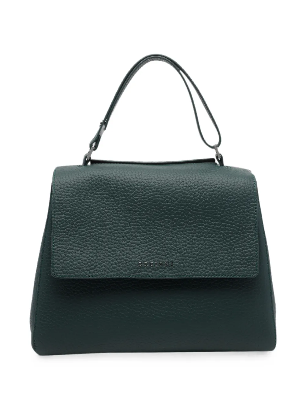 Orciani Sveva leather handbag - Grün
