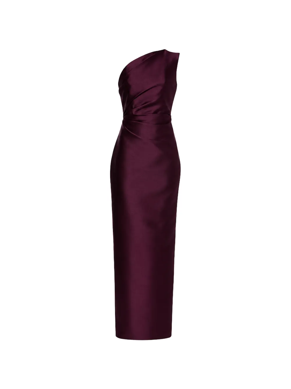 Solace London Kira one-shoulder maxi dress - Viola