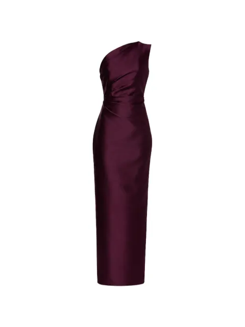 Solace London Kira one-shoulder maxi dress