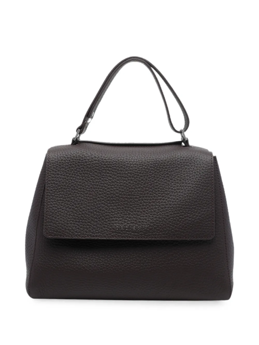 Orciani midi Sveva leather shoulder bag - Red