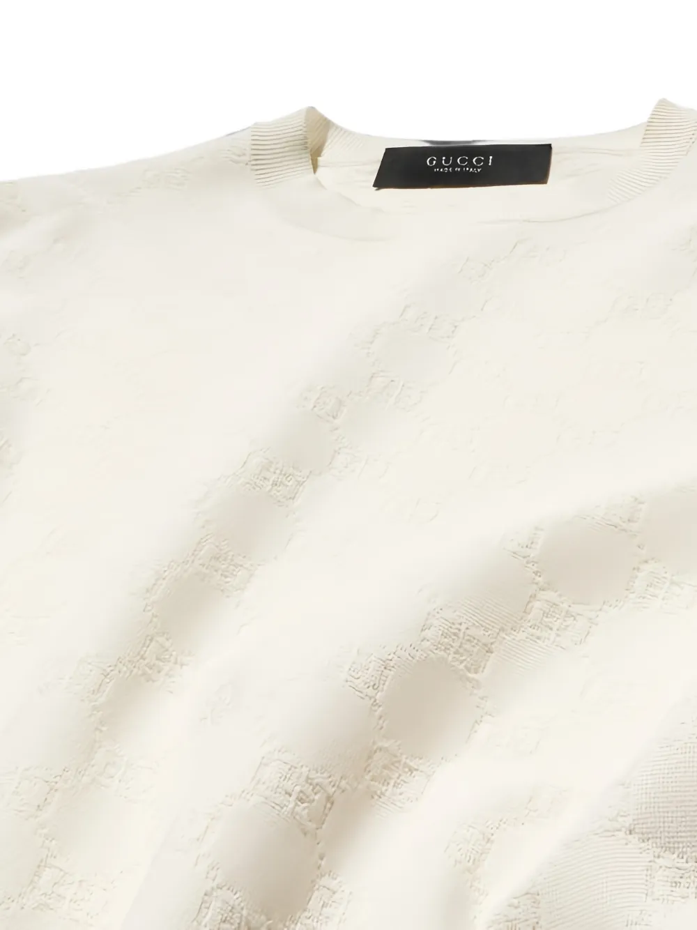 Gucci GG Supreme T-shirt met monogram Beige
