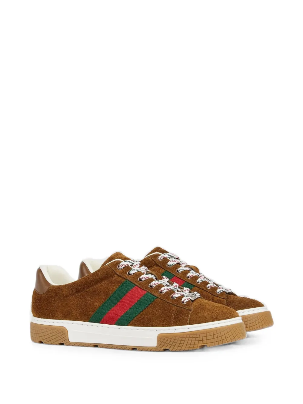 Gucci Ace Web-detail low-top sneakers Bruin