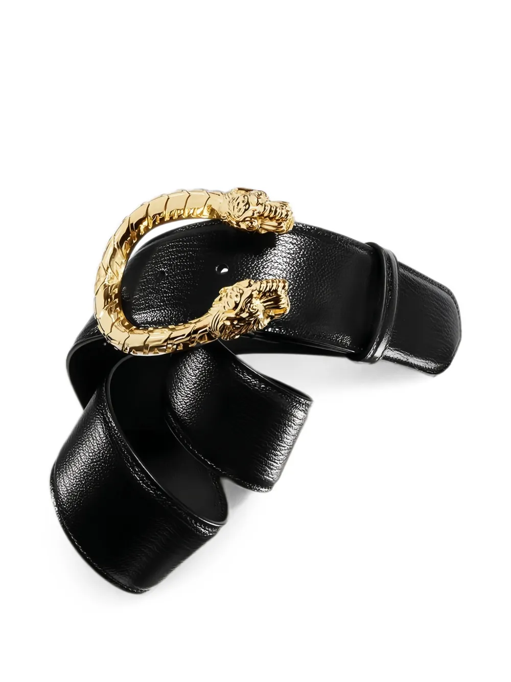 Gucci Dionysus leren riem Zwart