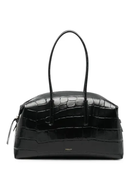 DeMellier Stockholm croc-effect shoulder bag