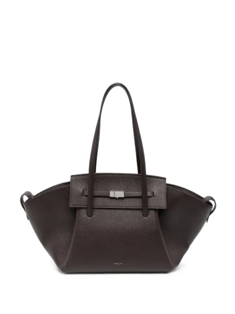 DeMellier Brooklyn grained leather tote bag