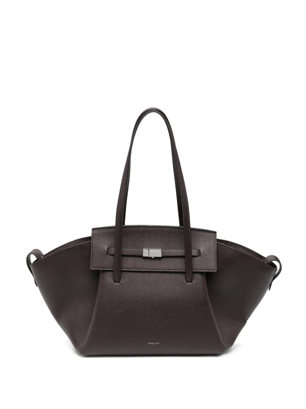 DeMellier Brooklyn grained leather tote bag