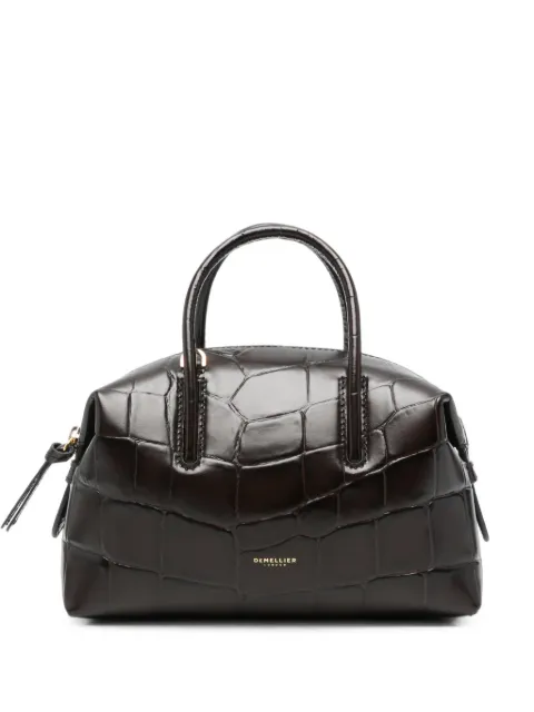 DeMellier Stockholm croc-effect tote bag
