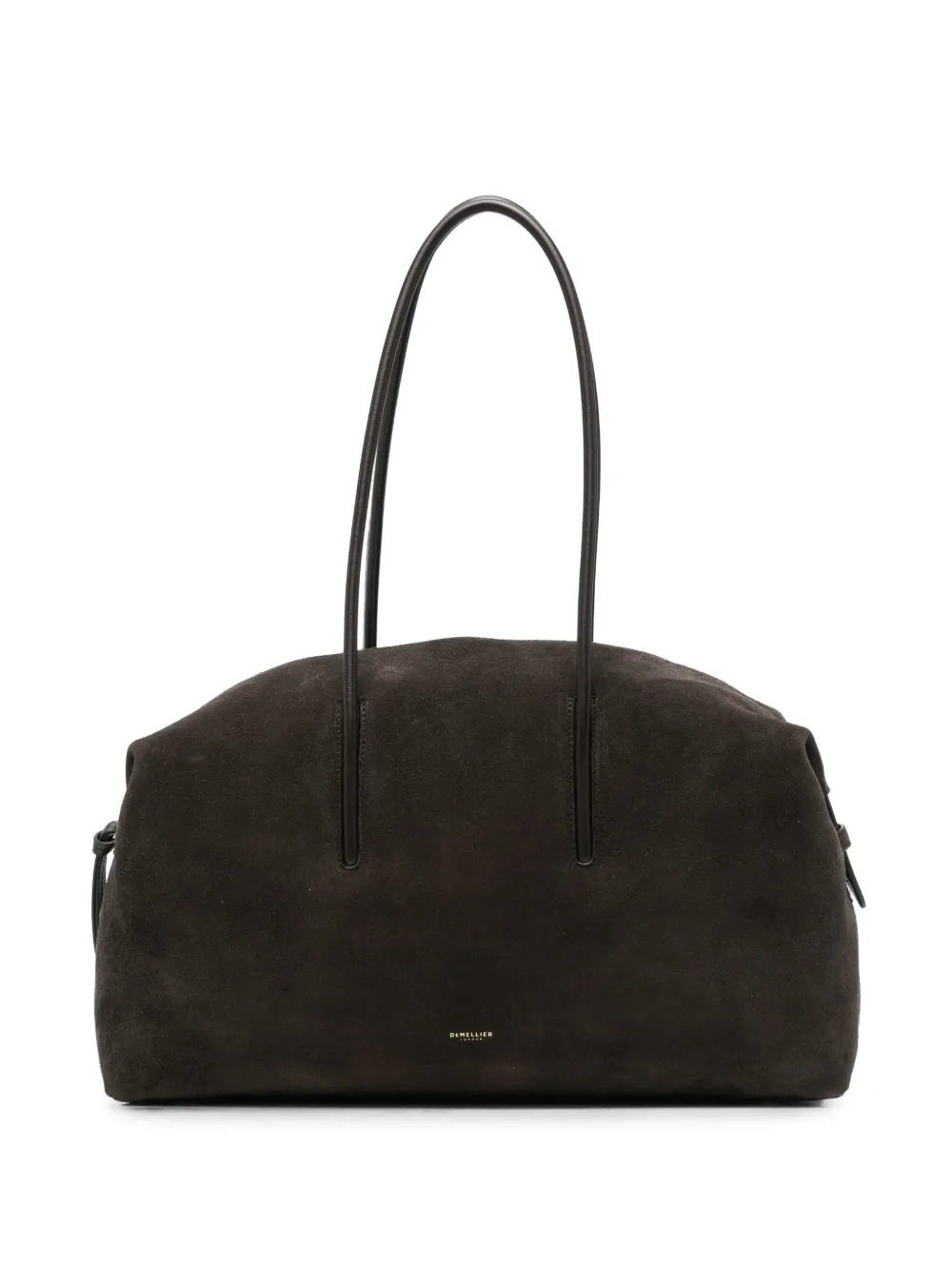 DeMellier Stockholm suede shoulder bag - Marrone