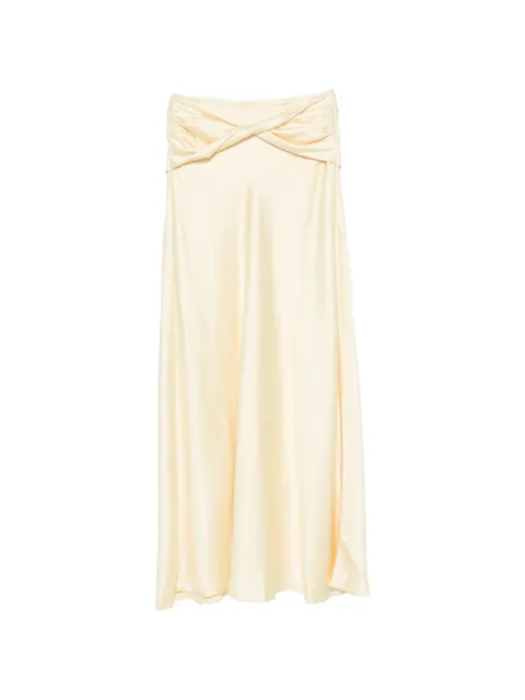 ARCINA ORI Andi twisted-waist maxi skirt