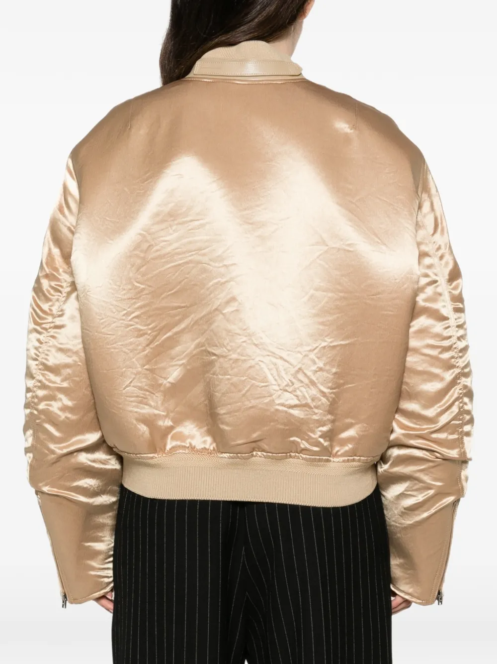 TOM FORD Gewatteerd bomberjack Beige