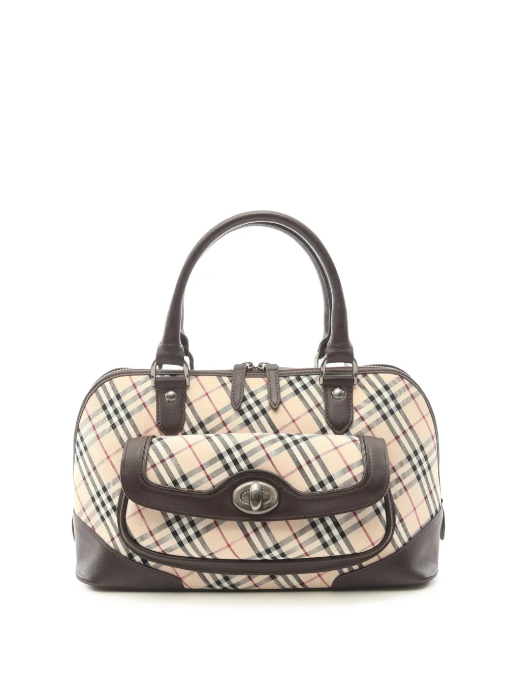 Burberry Pre-Owned Borsa a mano in tela con motivo Nova Check 2000-2017 - Toni neutri