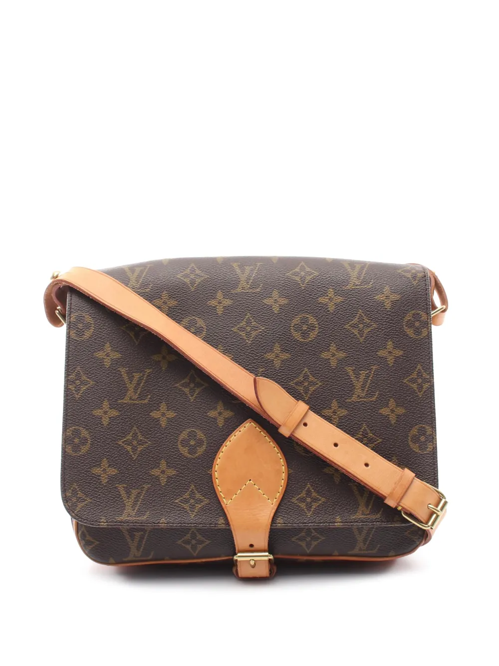 Louis Vuitton Pre-Owned 1996 Monogram Cartouchiere GM crossbody bag - Brown