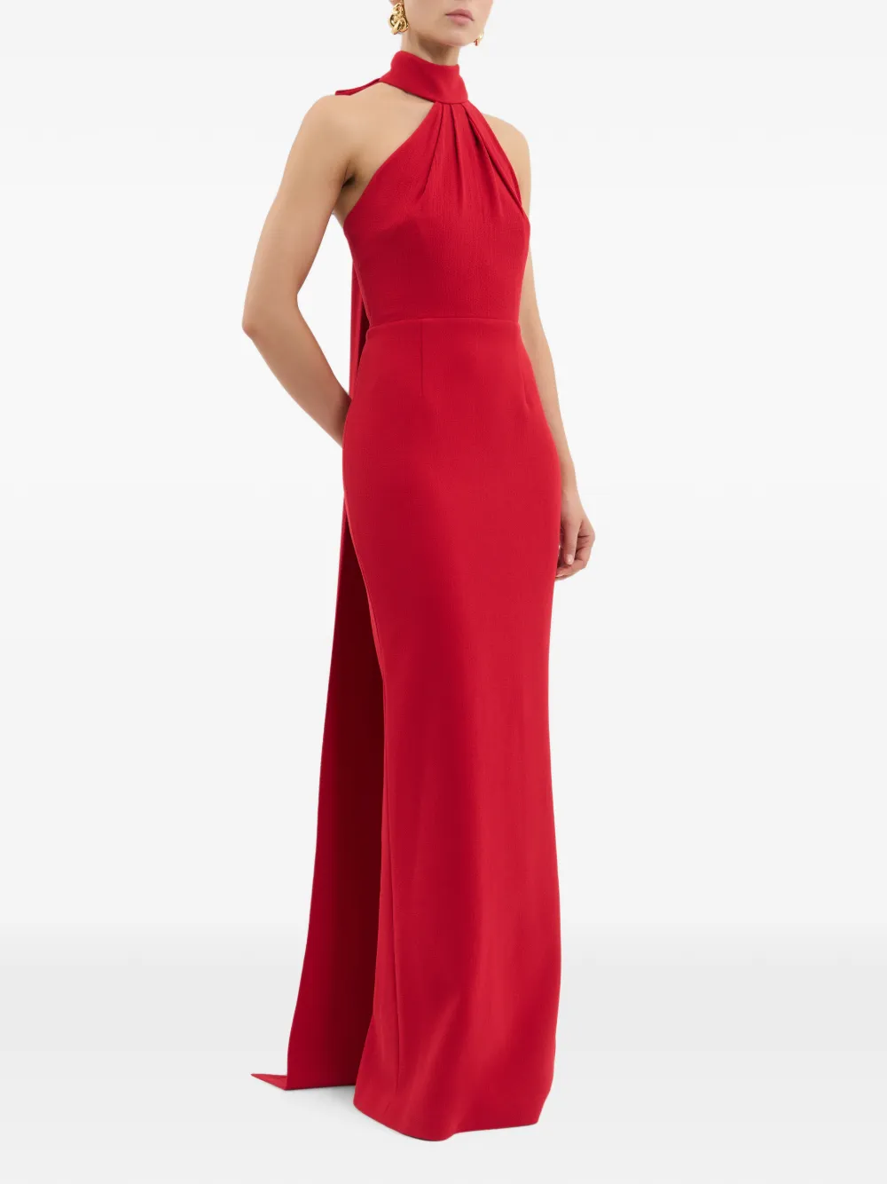 Rebecca Vallance Raziel avondjurk Rood
