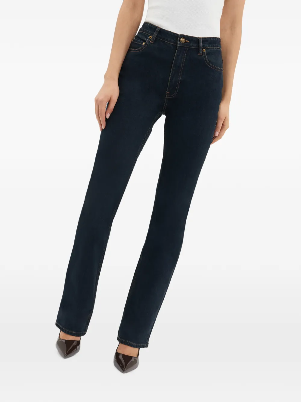 Rebecca Vallance Kate ruimvallende jeans Blauw