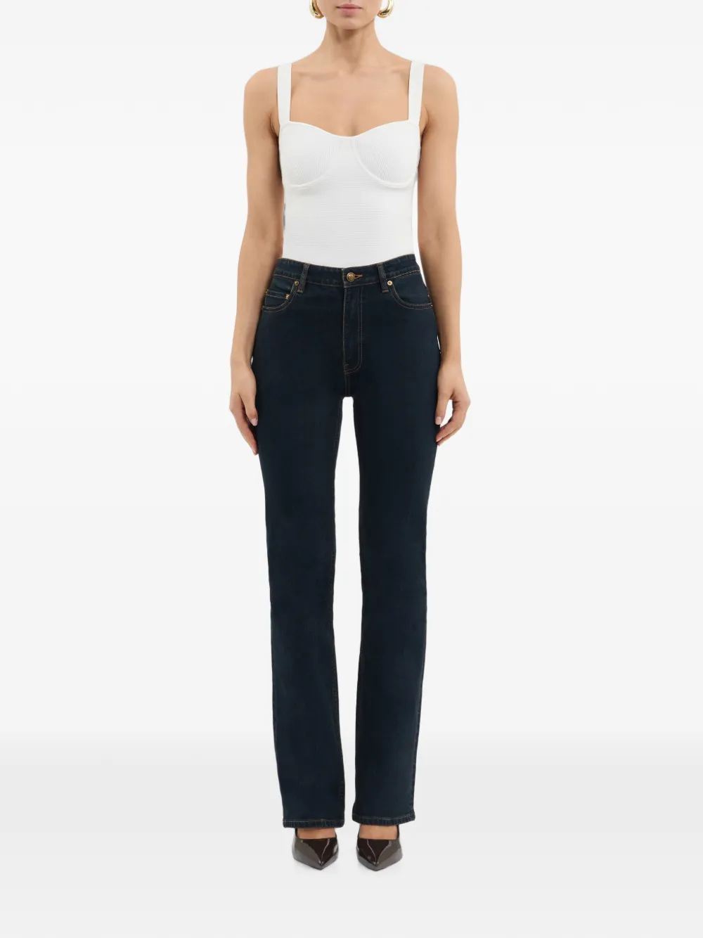 Rebecca Vallance Kate ruimvallende jeans Blauw