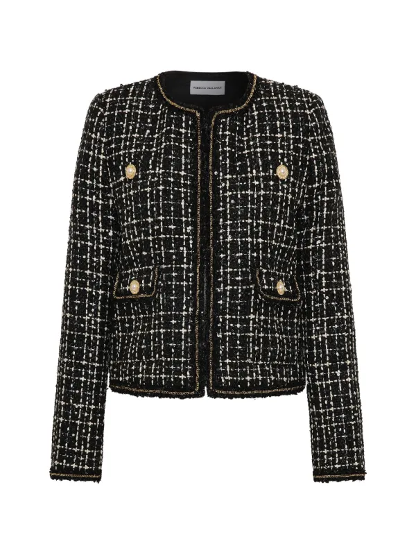 Rebecca Vallance Meringue Jacket in Black