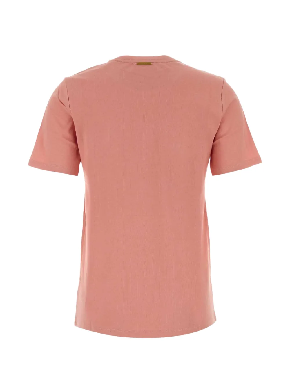 Michael Kors T-shirt met logo-reliëf Roze