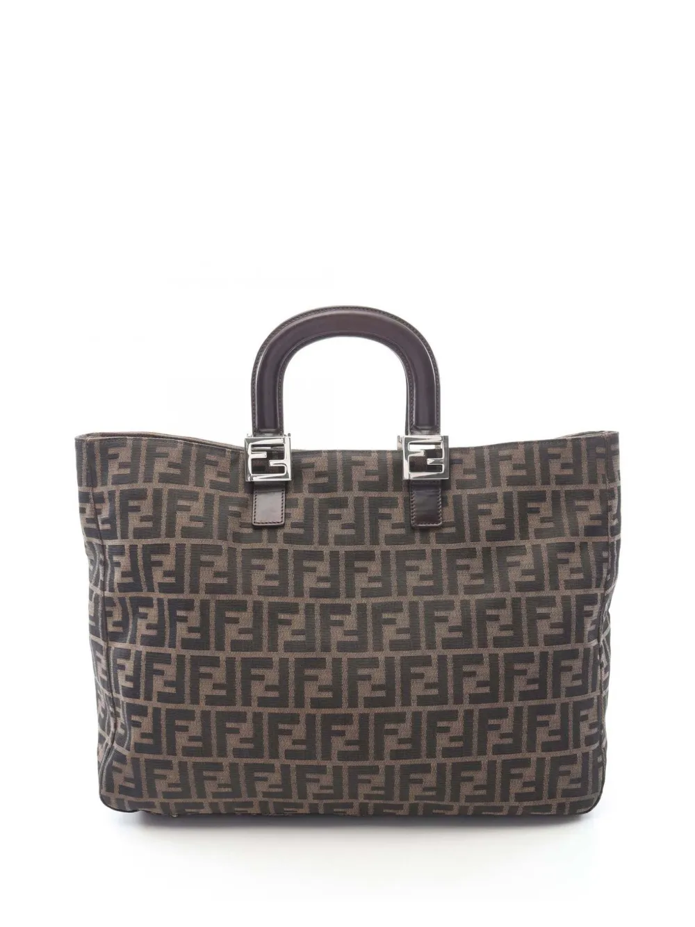 Fendi Pre-Owned 2000-2010 Zucca Canvas tote bag - Brown