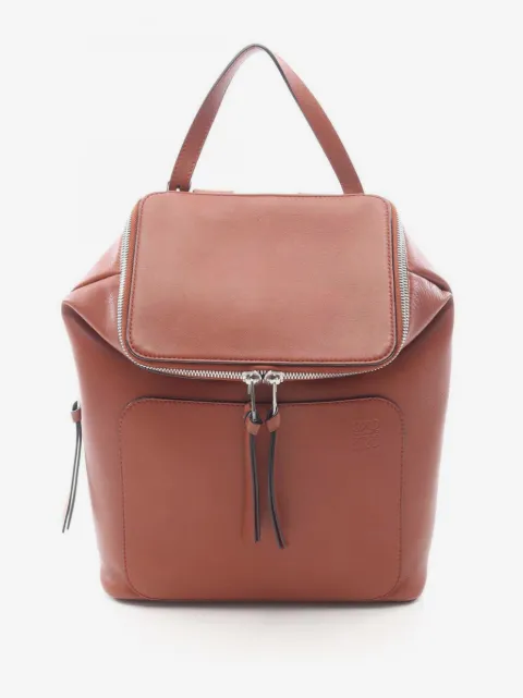 Loewe Pre-Owned 2010-2026 Small Leather Goya backpack