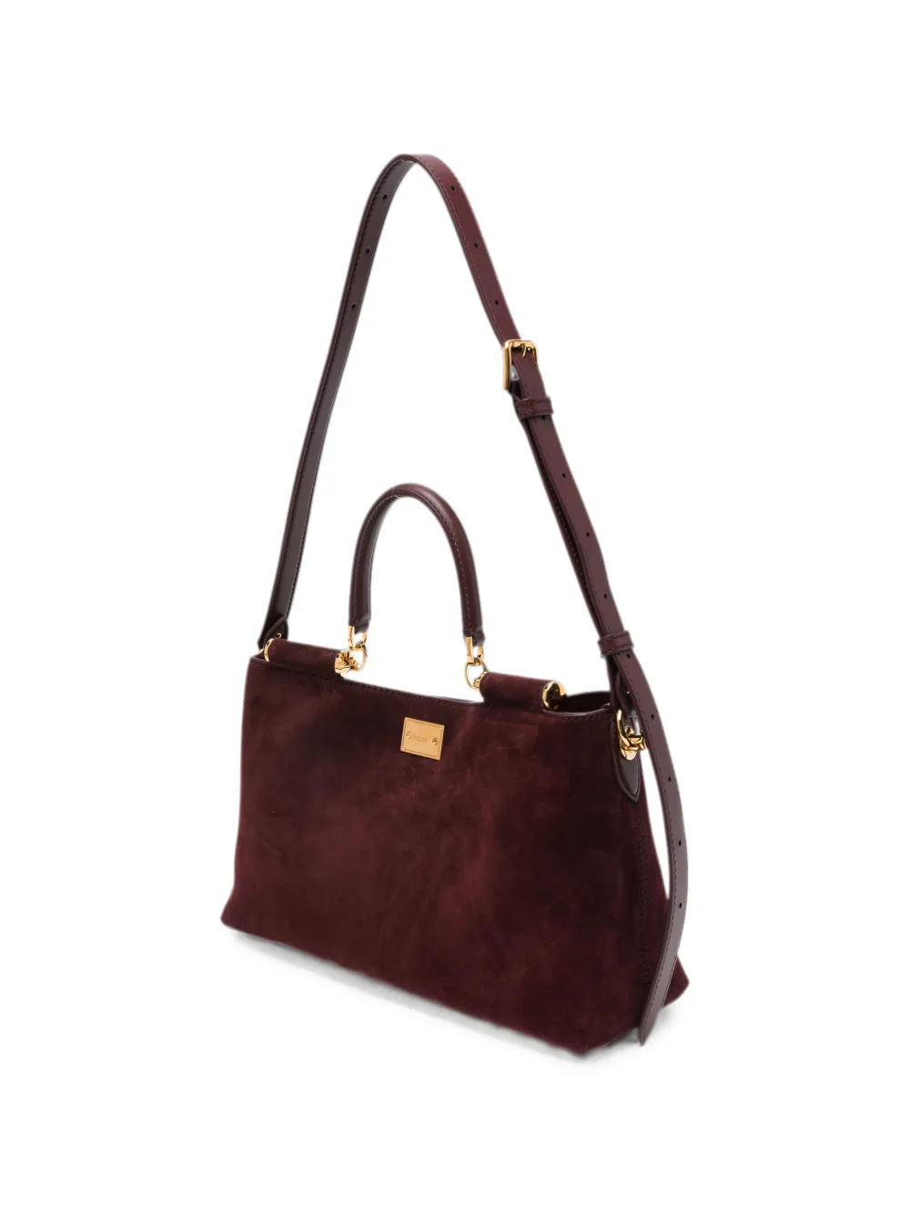 Dolce & Gabbana Vittoria shopper met logoplakkaat Rood
