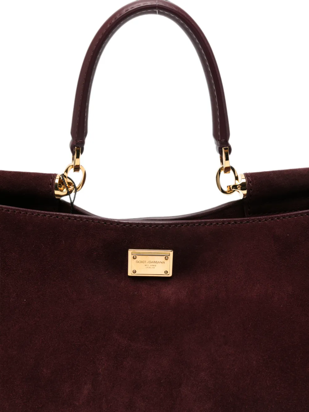 Dolce & Gabbana Vittoria shopper met logoplakkaat Rood
