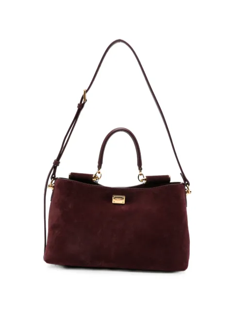 Dolce & Gabbana Vittoria logo-plaque tote bag