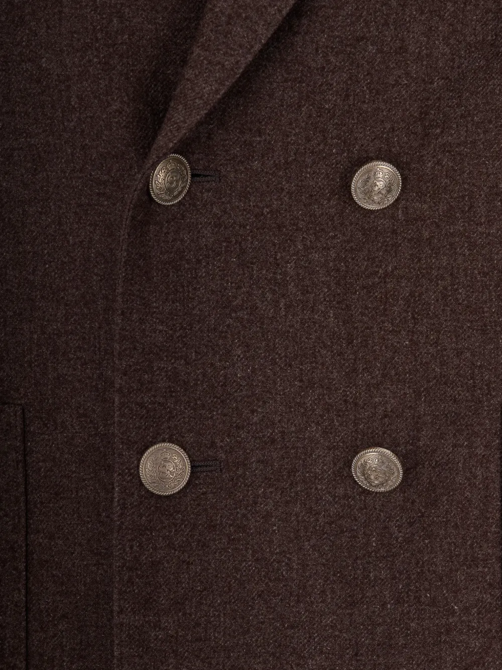 Eleventy Blazer met dubbele rij knopen Bruin