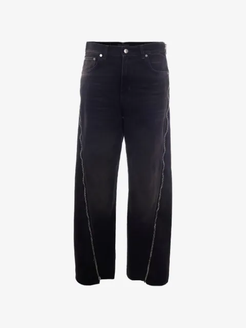 Haikure zip-detail straight-leg jeans