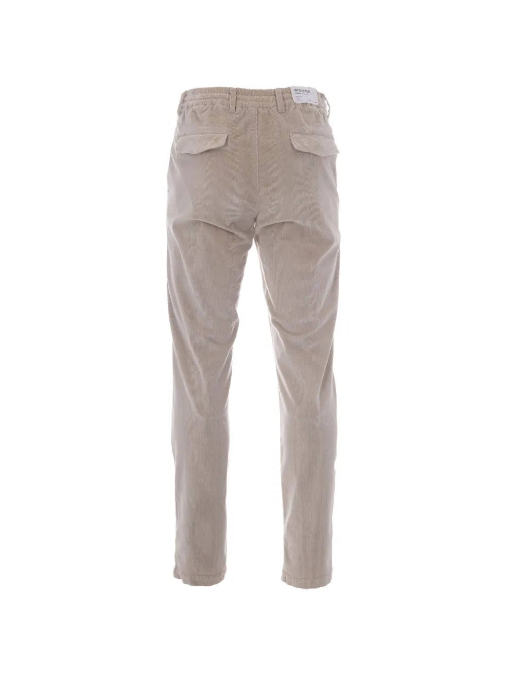 Eleventy Ribfluwelen broek Beige