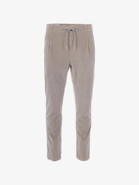 Eleventy corduroy drawstring trousers