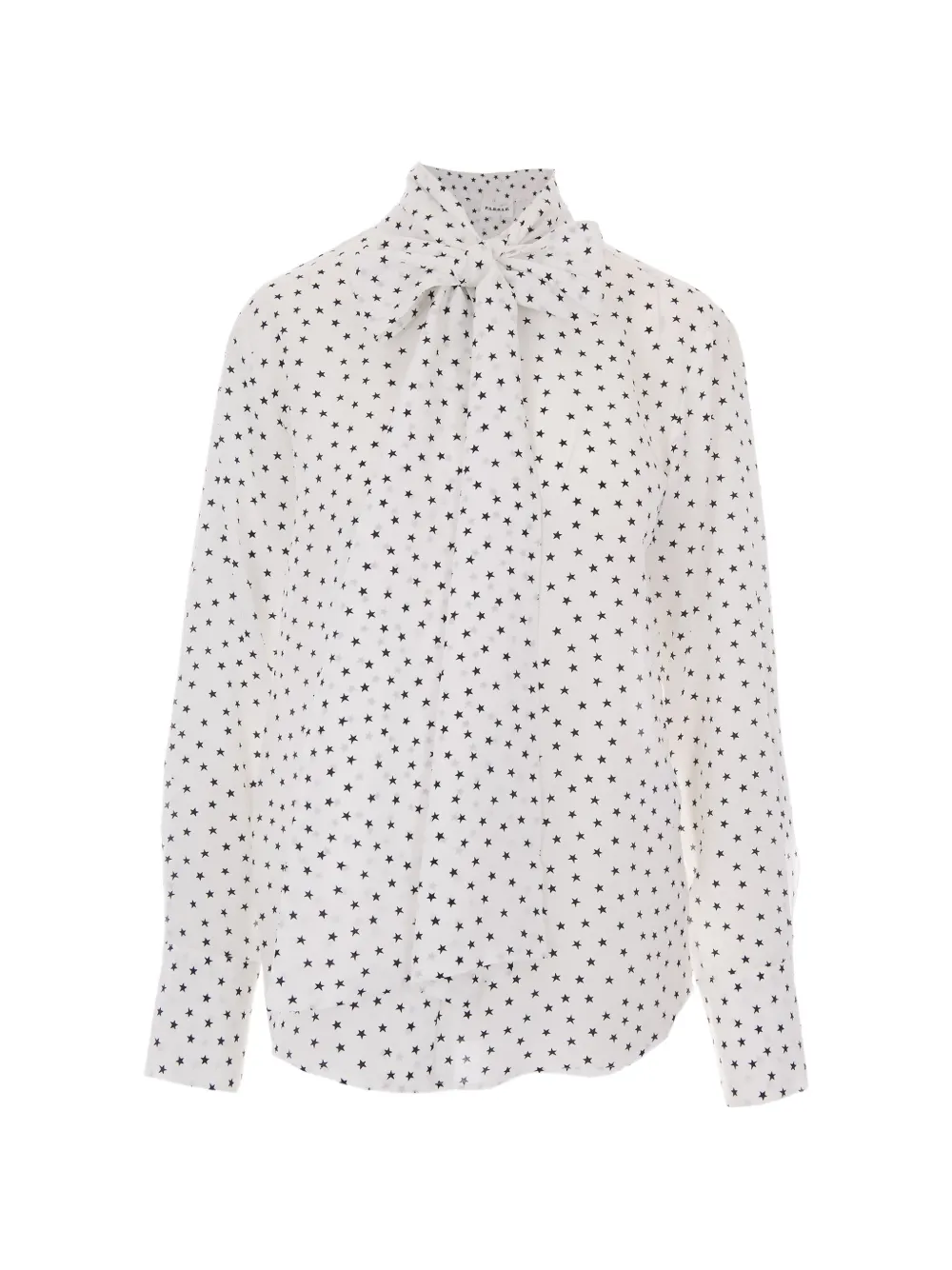 P.A.R.O.S.H. star-print pussy-bow blouse - White