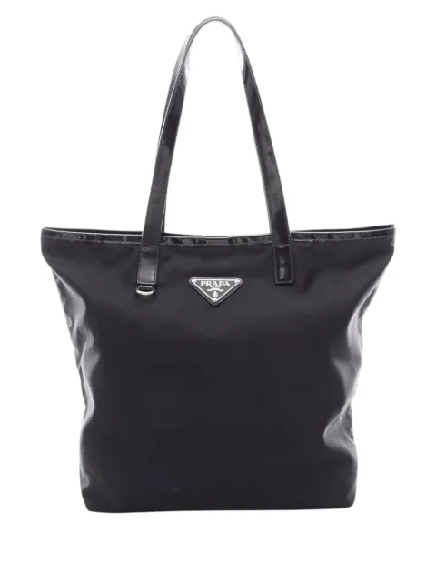 Prada Pre-Owned Borsa tote in tessuto 2013-2026