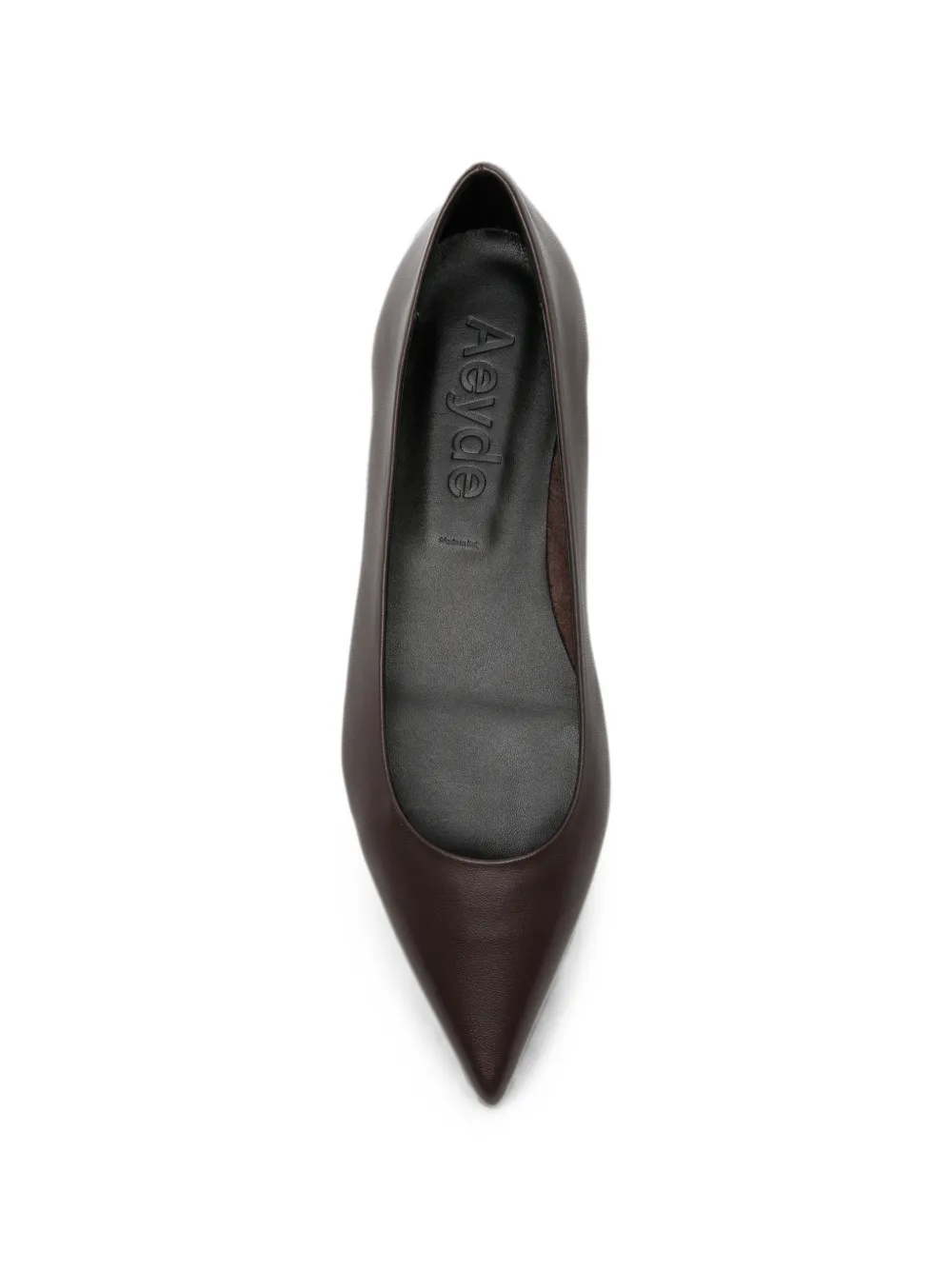 Aeyde leather ballet flats Bruin