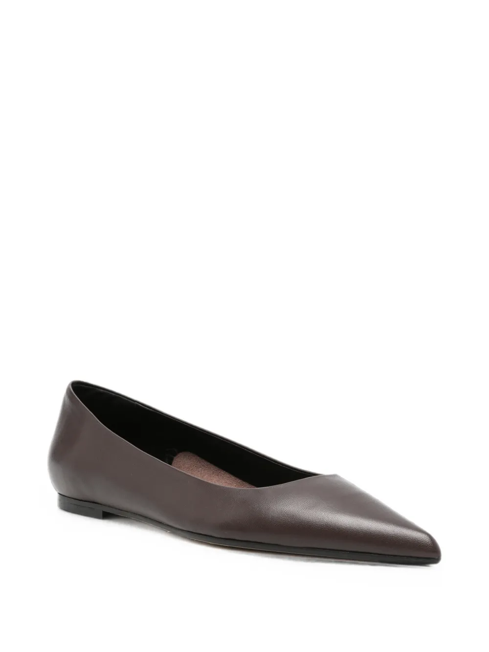 Aeyde leather ballet flats Bruin